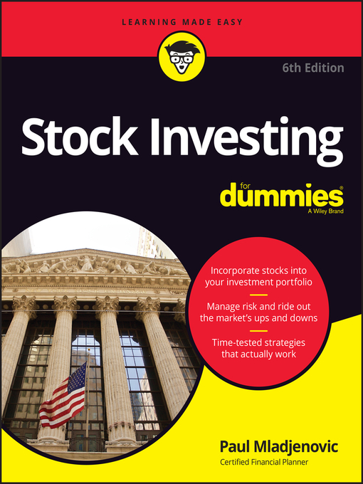 Title details for Stock Investing For Dummies by Paul Mladjenovic - Available